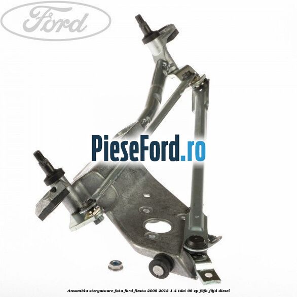 Ansamblu stergatoare fata Ford Fiesta 2008-2012 1.4 TDCi 68 cp F6JB, F6JD diesel