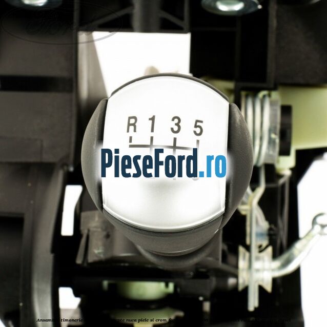 Ansamblu timonerie, tija cutie 6 trepte nuca piele si crom Ford Transit 2006-2014 2.2 TDCi RWD 155 cp Ansamblu timonerie, tija cutie 6 trepte nuca piele si crom Ford Transit 2006-2014 2.2 TDCi RWD 155 cp CVRC diesel