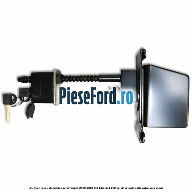 Antifurt roata de rezerva Ford Ranger 2016-2020 3.2 TDCi 4x4 200 cp Antifurt roata de rezerva Ford Ranger 2016-2020 3.2 TDCi 4x4 200 cp P5-AT, SA2R, SA2S, SA2W, SAFA diesel
