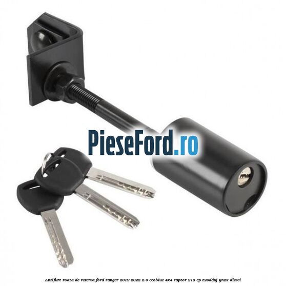 Antifurt roata de rezerva Ford Ranger 2019-2022 2.0 EcoBlue 4x4 Raptor 213 cp T20DD0J, YN2X diesel