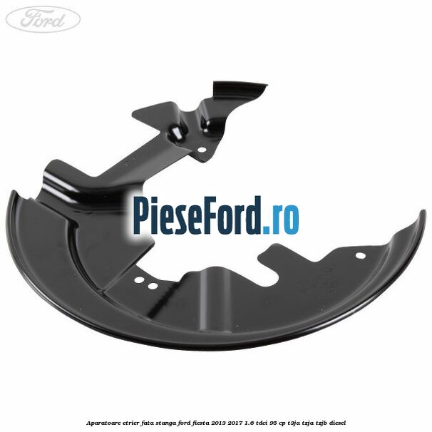 Aparatoare etrier fata stanga Ford Fiesta 2013-2017 1.6 TDCi 95 cp T3JA, TZJA, TZJB diesel