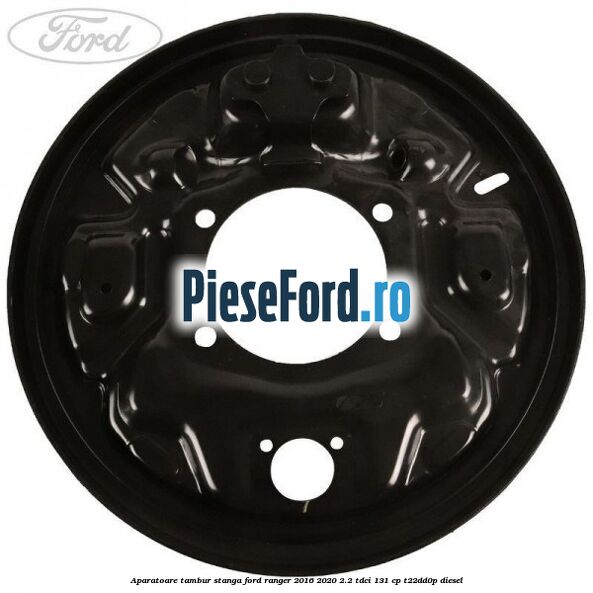 Aparatoare tambur stanga Ford Ranger 2016-2020 2.2 TDCi 131 cp T22DD0P diesel