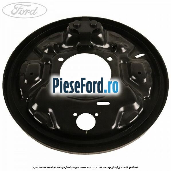 Aparatoare tambur stanga Ford Ranger 2016-2020 2.2 TDCi 160 cp Aparatoare tambur stanga Ford Ranger 2016-2020 2.2 TDCi 160 cp GBVAJQJ, T22DD0P diesel