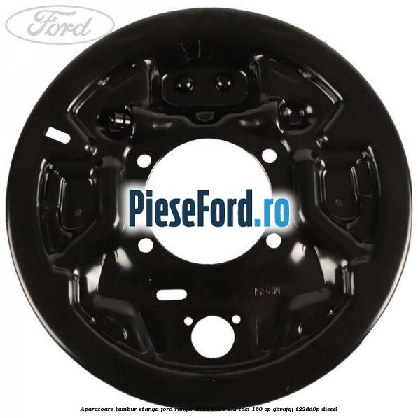 Aparatoare tambur stanga Ford Ranger 2016-2020 2.2 TDCi 160 cp Aparatoare tambur stanga Ford Ranger 2016-2020 2.2 TDCi 160 cp GBVAJQJ, T22DD0P diesel