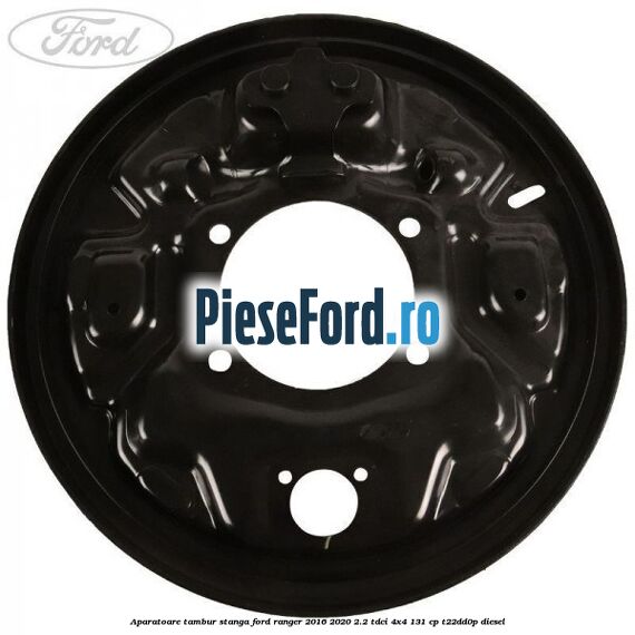 Aparatoare tambur stanga Ford Ranger 2016-2020 2.2 TDCi 4x4 131 cp T22DD0P diesel