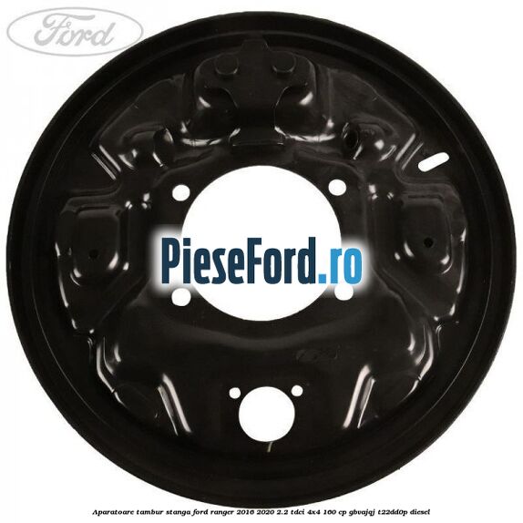 Aparatoare tambur stanga Ford Ranger 2016-2020 2.2 TDCi 4x4 160 cp Aparatoare tambur stanga Ford Ranger 2016-2020 2.2 TDCi 4x4 160 cp GBVAJQJ, T22DD0P diesel