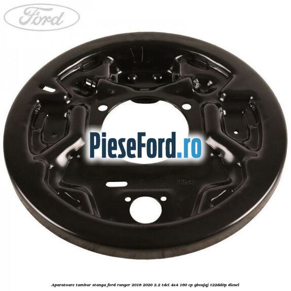Aparatoare tambur stanga Ford Ranger 2016-2020 2.2 TDCi 4x4 160 cp Aparatoare tambur stanga Ford Ranger 2016-2020 2.2 TDCi 4x4 160 cp GBVAJQJ, T22DD0P diesel