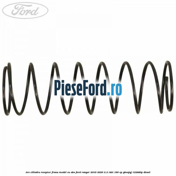 Arc cilindru receptor frana model cu ABS Ford Ranger 2016-2020 2.2 TDCi 160 cp GBVAJQJ, T22DD0P diesel