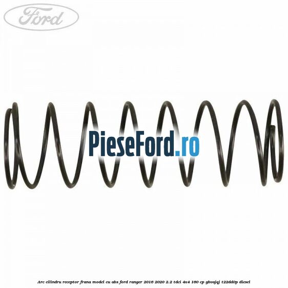 Arc cilindru receptor frana model cu ABS Ford Ranger 2016-2020 2.2 TDCi 4x4 160 cp Arc cilindru receptor frana model cu ABS Ford Ranger 2016-2020 2.2 TDCi 4x4 160 cp GBVAJQJ, T22DD0P diesel