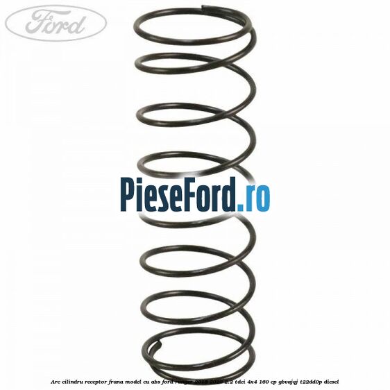 Arc cilindru receptor frana model cu ABS Ford Ranger 2016-2020 2.2 TDCi 4x4 160 cp Arc cilindru receptor frana model cu ABS Ford Ranger 2016-2020 2.2 TDCi 4x4 160 cp GBVAJQJ, T22DD0P diesel