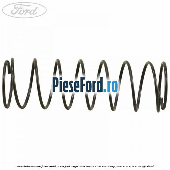 Arc cilindru receptor frana model cu ABS Ford Ranger 2016-2020 3.2 TDCi 4x4 200 cp P5-AT, SA2R, SA2S, SA2W, SAFA diesel