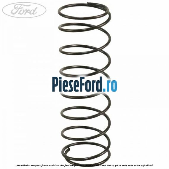 Arc cilindru receptor frana model cu ABS Ford Ranger 2016-2020 3.2 TDCi 4x4 200 cp P5-AT, SA2R, SA2S, SA2W, SAFA diesel