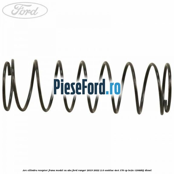 Arc cilindru receptor frana model cu ABS Ford Ranger 2019-2022 2.0 EcoBlue 4x4 170 cp BC2X, T20DD0J diesel
