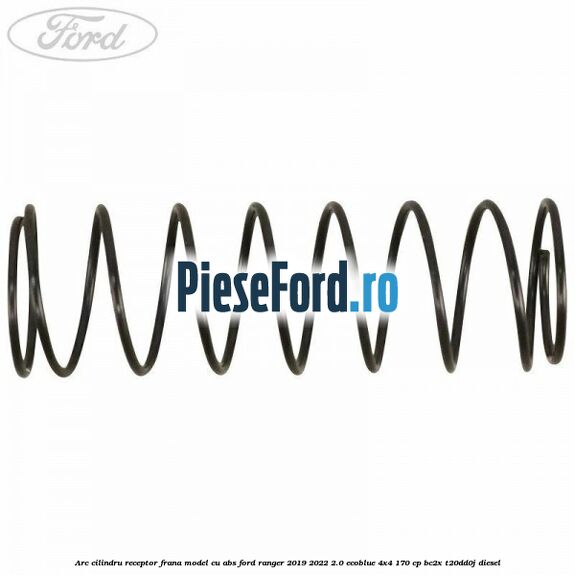 Arc cilindru receptor frana model cu ABS Ford Ranger 2019-2022 2.0 EcoBlue 4x4 170 cp BC2X, T20DD0J diesel