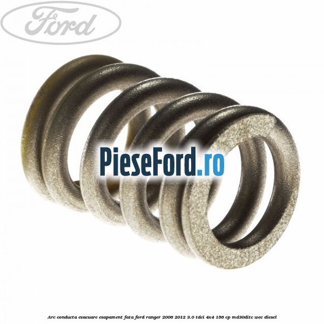 Arc conducta evacuare esapament fata Ford Ranger 2006-2012 3.0 TDCi 4x4 156 cp Arc conducta evacuare esapament fata Ford Ranger 2006-2012 3.0 TDCi 4x4 156 cp MD30DITC, WEC diesel