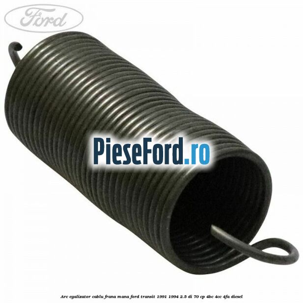 Arc egalizator cablu frana mana Ford Transit 1991-1994 2.5 DI 70 cp 4BC, 4CC, 4FA diesel