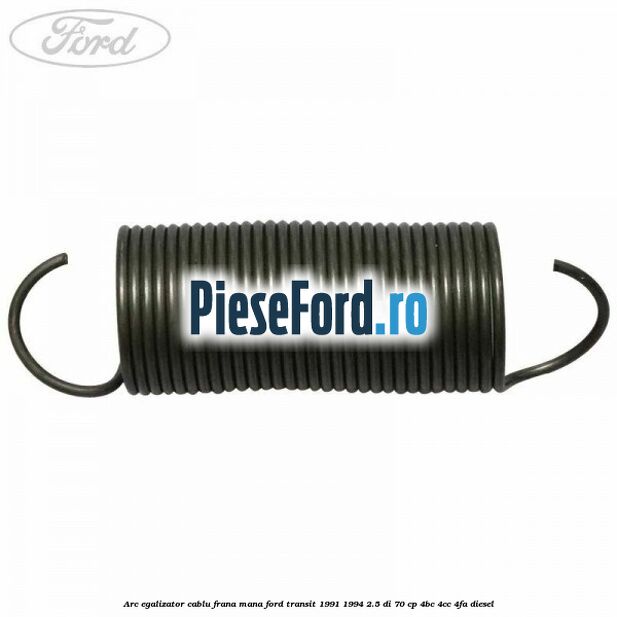 Arc egalizator cablu frana mana Ford Transit 1991-1994 2.5 DI 70 cp 4BC, 4CC, 4FA diesel
