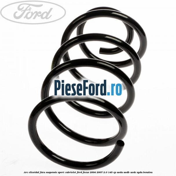 Arc elicoidal fata suspensie sport cabriolet Ford Focus 2004-2007 2.0 145 cp Arc elicoidal fata suspensie sport cabriolet Ford Focus 2004-2007 2.0 145 cp AODA, AODB, AODE, SYDA benzina