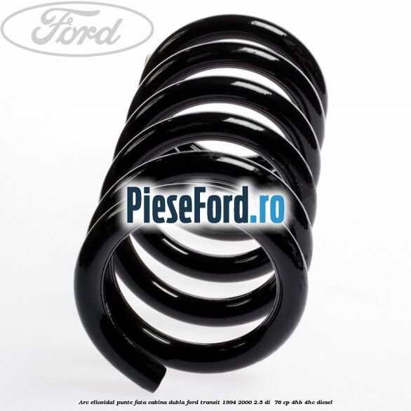 Arc elicoidal punte fata cabina dubla Ford Transit 1994-2000 2.5 DI  76 cp 4HB, 4HC diesel