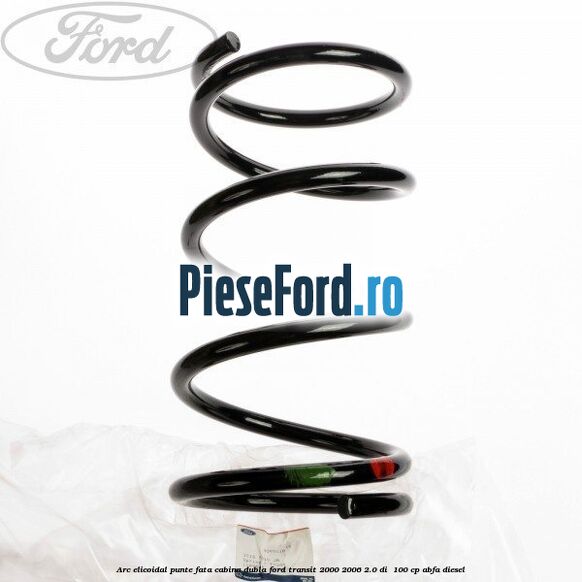 Arc elicoidal punte fata cabina dubla Ford Transit 2000-2006 2.0 DI  100 cp
