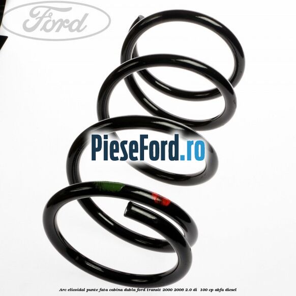Arc elicoidal punte fata cabina dubla Ford Transit 2000-2006 2.0 DI 100 cp Arc elicoidal punte fata cabina dubla Ford Transit 2000-2006 2.0 DI 100 cp ABFA diesel