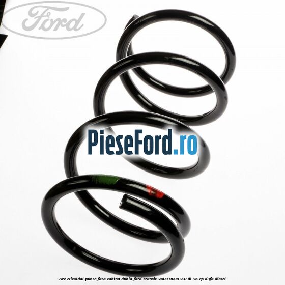 Arc elicoidal punte fata cabina dubla Ford Transit 2000-2006 2.0 DI 75 cp D3FA diesel