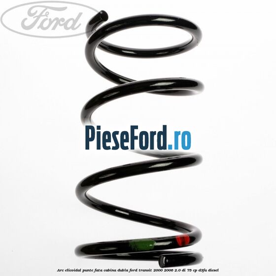 Arc elicoidal punte fata cabina dubla Ford Transit 2000-2006 2.0 DI 75 cp D3FA diesel
