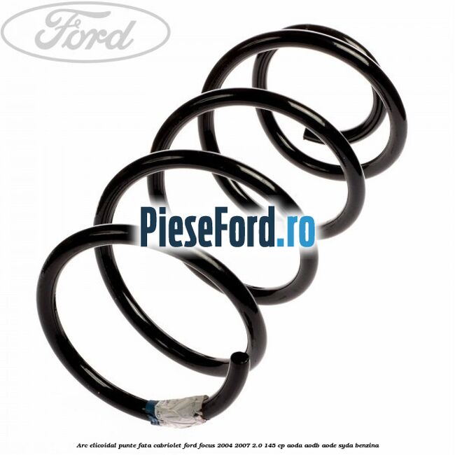Arc elicoidal punte fata cabriolet Ford Focus 2004-2007 2.0 145 cp AODA, AODB, AODE, SYDA benzina