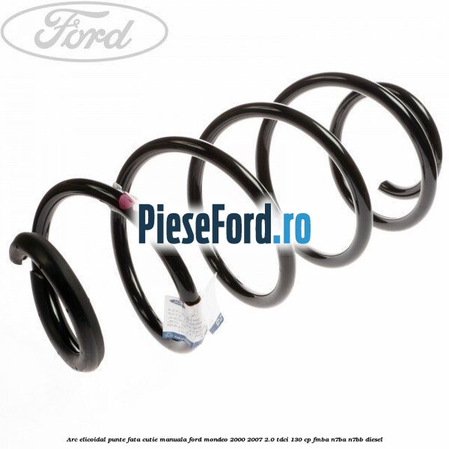 Arc elicoidal punte fata cutie manuala Ford Mondeo 2000-2007 2.0 TDCi 130 cp Arc elicoidal punte fata cutie manuala Ford Mondeo 2000-2007 2.0 TDCi 130 cp FMBA, N7BA, N7BB diesel