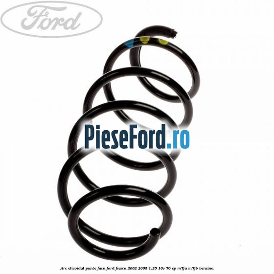 Arc elicoidal punte fata Ford Fiesta 2002-2005 1.25 16V 70 cp M7JA, M7JB benzina
