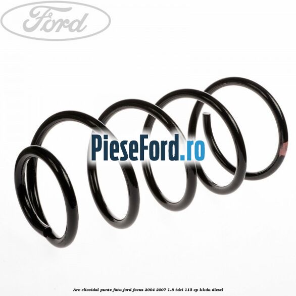 Arc elicoidal punte fata Ford Focus 2004-2007 1.8 TDCi 115 cp Arc elicoidal punte fata Ford Focus 2004-2007 1.8 TDCi 115 cp KKDA diesel