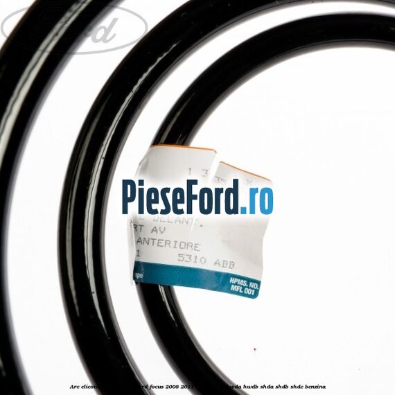 Arc elicoidal punte fata Ford Focus 2008-2011 1.6 100 cp HWDA, HWDB, SHDA, SHDB, SHDC benzina