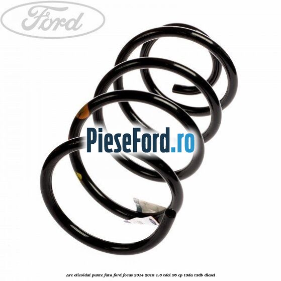 Arc elicoidal punte fata Ford Focus 2014-2018 1.6 TDCi 95 cp Arc elicoidal punte fata Ford Focus 2014-2018 1.6 TDCi 95 cp T3DA, T3DB diesel