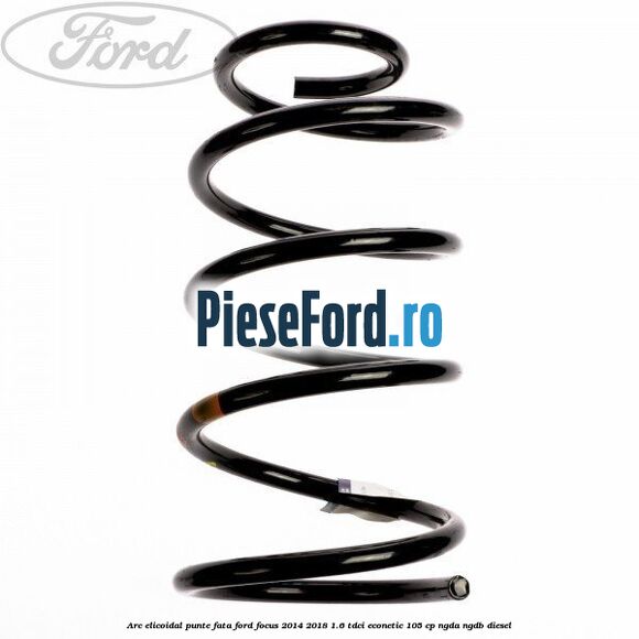 Arc elicoidal punte fata Ford Focus 2014-2018 1.6 TDCi ECOnetic 105 cp Arc elicoidal punte fata Ford Focus 2014-2018 1.6 TDCi ECOnetic 105 cp NGDA, NGDB diesel