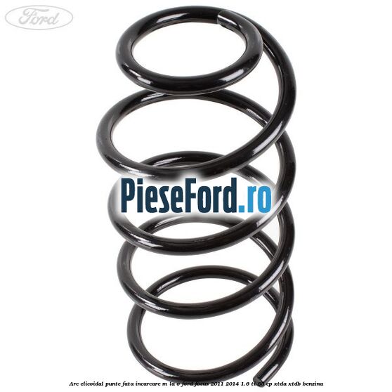 Arc elicoidal punte fata incarcare M la O Ford Focus 2011-2014 1.6 Ti 85 cp XTDA, XTDB benzina