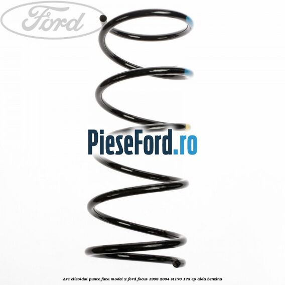 Arc elicoidal punte fata model 2 Ford Focus 1998-2004 ST170 173 cp ALDA benzina