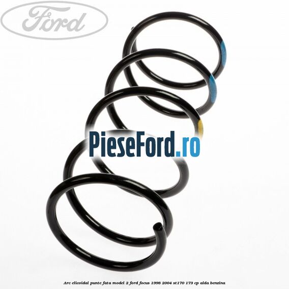 Arc elicoidal punte fata model 2 Ford Focus 1998-2004 ST170 173 cp ALDA benzina