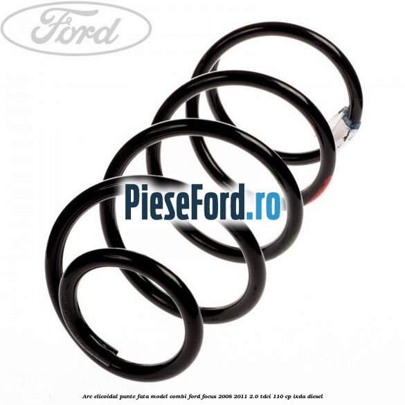 Arc elicoidal punte fata model combi Ford Focus 2008-2011 2.0 TDCi 110 cp Arc elicoidal punte fata model combi Ford Focus 2008-2011 2.0 TDCi 110 cp IXDA diesel