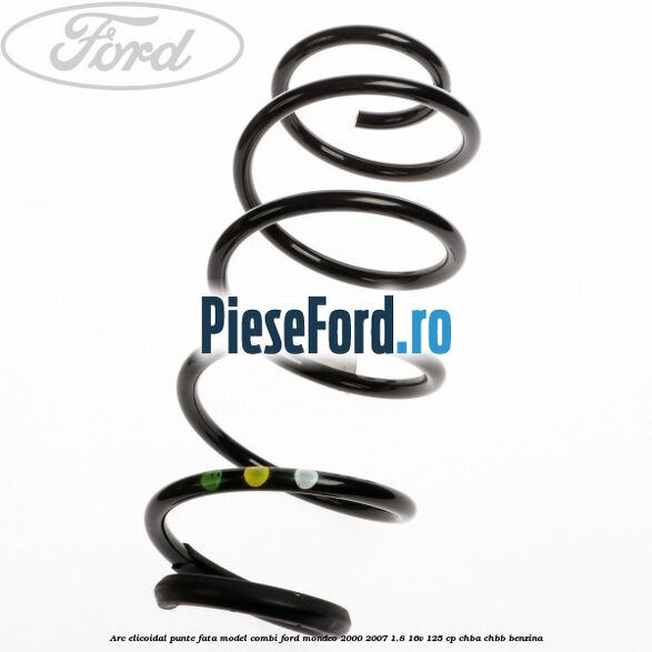 Arc elicoidal punte fata model combi Ford Mondeo 2000-2007 1.8 16V 125 cp CHBA, CHBB benzina