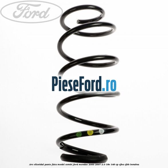 Arc elicoidal punte fata model combi Ford Mondeo 2000-2007 2.0 16V 146 cp CJBA, CJBB benzina