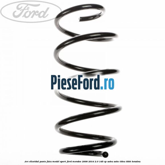 Arc elicoidal punte fata model sport Ford Mondeo 2008-2014 2.0 145 cp AOBA, AOBC, TBBA, TBBB benzina