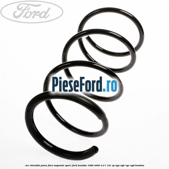 Arc elicoidal punte fata suspensie sport Ford Mondeo 1996-2000 2.0 i 131 cp NGA, NGB, NGC, NGD benzina