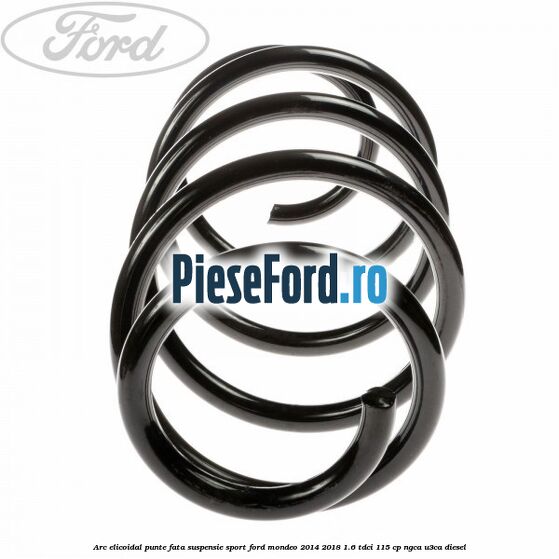 Arc elicoidal punte fata, suspensie sport Ford Mondeo 2014-2018 1.6 TDCi 115 cp Arc elicoidal punte fata, suspensie sport Ford Mondeo 2014-2018 1.6 TDCi 115 cp NGCA, U3CA diesel