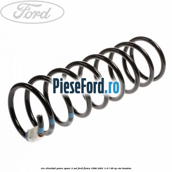 Arc elicoidal punte spate 3 usi Ford Fiesta 1996-2001 1.0 i 65 cp C4E benzina