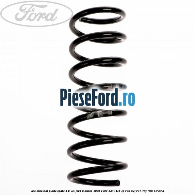 Arc elicoidal punte spate 4/5 usi Ford Mondeo 1996-2000 1.8 i 115 cp