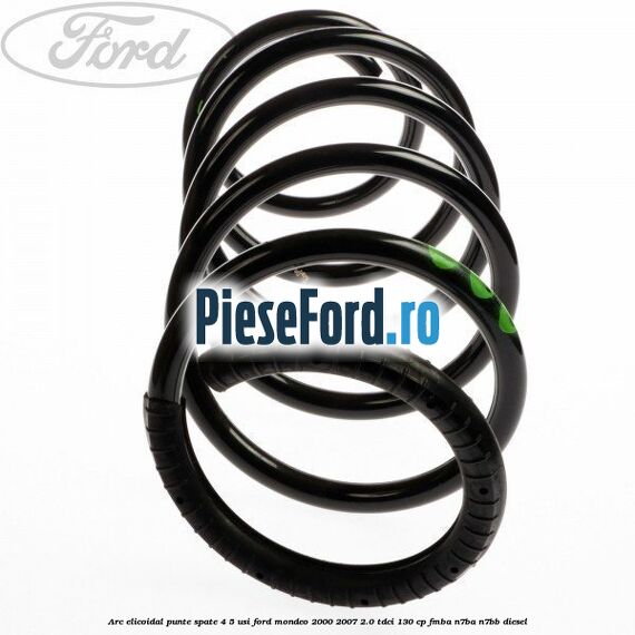 Arc elicoidal punte spate 4/5 usi Ford Mondeo 2000-2007 2.0 TDCi 130 cp FMBA, N7BA, N7BB diesel