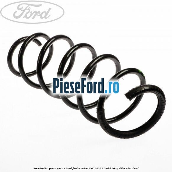 Arc elicoidal punte spate 4/5 usi Ford Mondeo 2000-2007 2.0 TDDI 90 cp D5BA, SDBA diesel