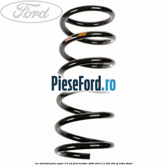 Arc elicoidal punte spate 4/5 usi Ford Mondeo 2008-2014 2.2 TDCi 200 cp KNBA diesel