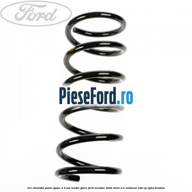 Arc elicoidal punte spate 4/5 usi model sport Ford Mondeo 2008-2014 2.0 EcoBoost 240 cp TPBA benzina