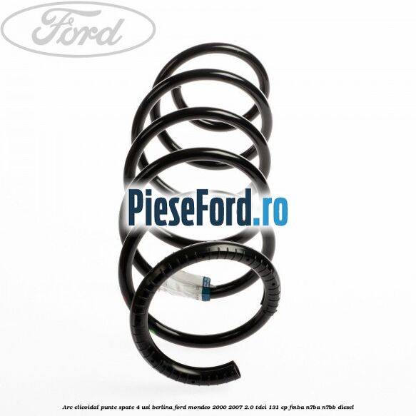 Arc elicoidal punte spate 4 usi berlina Ford Mondeo 2000-2007 2.0 TDCi 131 cp FMBA, N7BA, N7BB diesel